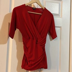 Express Vneck “wrap” shirt